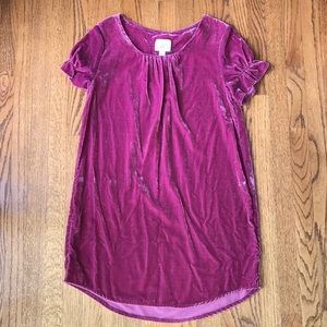 Girls velvet tunic dress by peek!
